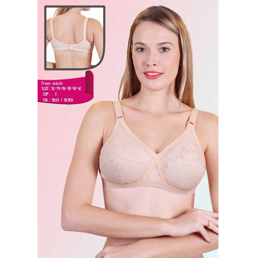 Yellow Plain Ladies Cotton Comfort Bra, Size: 28 To 42 at Rs 36