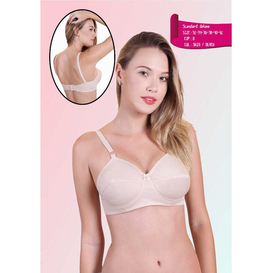 Non-Padded Off White Cotton Bra, Size: 32B at Rs 38/piece in New