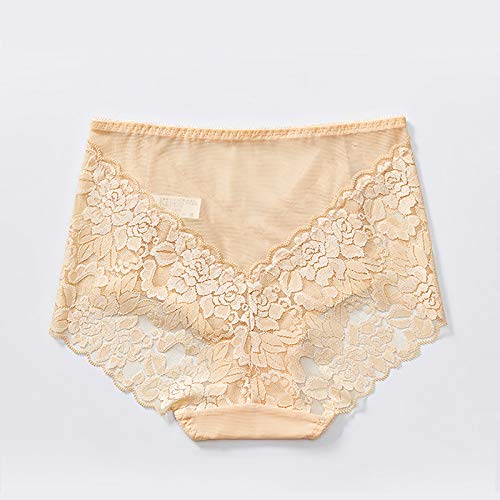 Xiaotainer Comfortable Lace High waist Panties for Girls & Women