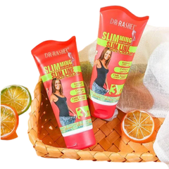 Dr.Rashel 3 in 1 Chili Slim Line Hot Cream with Seaweed Collagen & Chili Formula For Slim Fit - 150gms