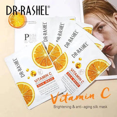 Dr.Rashel Vitamin C Brightening & Anti-Aging Silk Mask