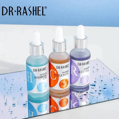 Dr.Rashel Vitamin C , Hyaluronic Acid And Retinol Facial Serum - Pack Of 3