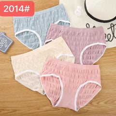 Wrinkle soft Comfortable & High Quality Mid-Waist Japanese Panties For Girls & Women