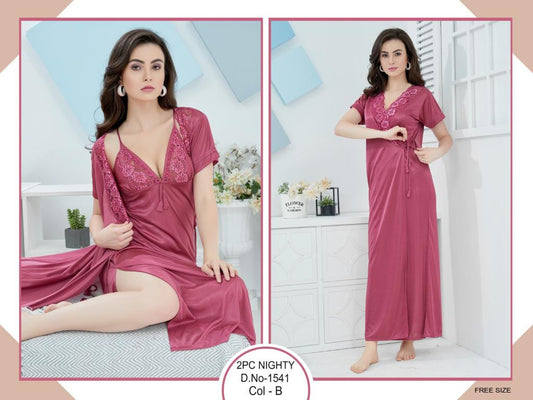 Women Cotton Nighty Gown/Nightwear/Women's Sleepwear/Nighty for Ladies Red  at Amazon Women's Clothing store